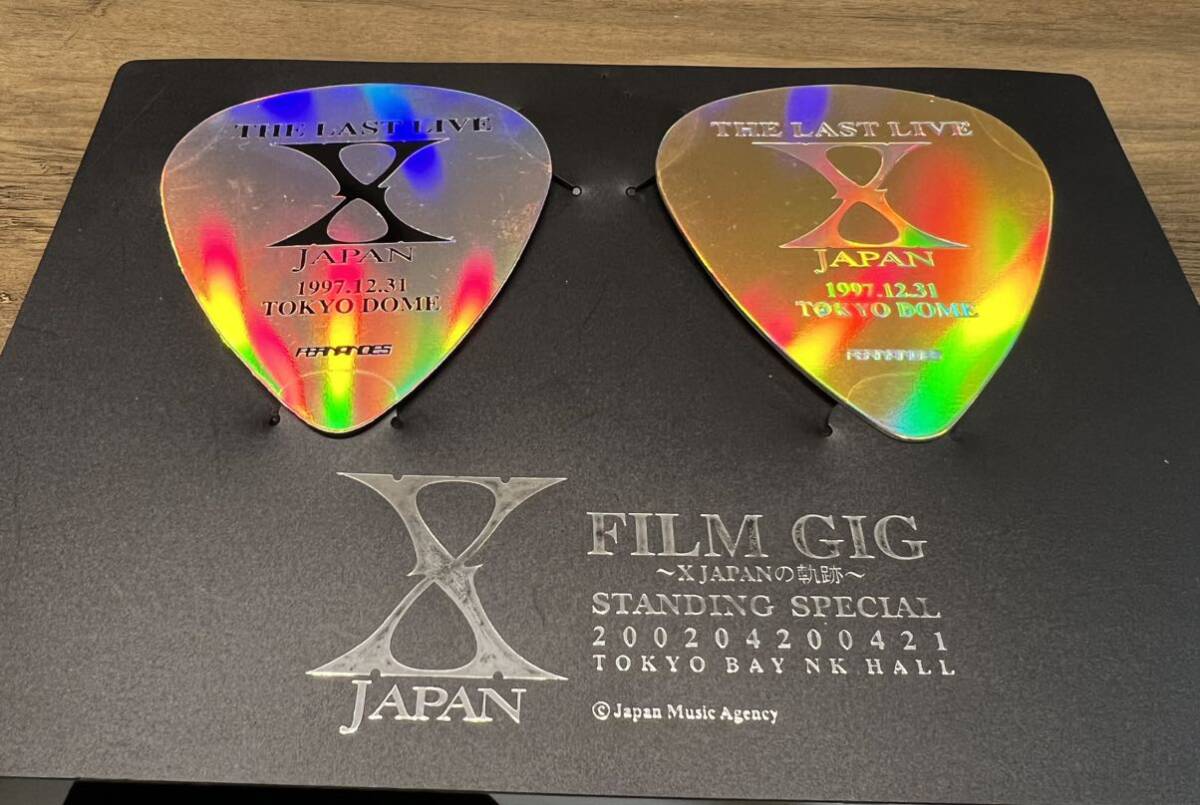  ограничение очень редкий X JAPAN последний Live jumbo pick hide не продается 