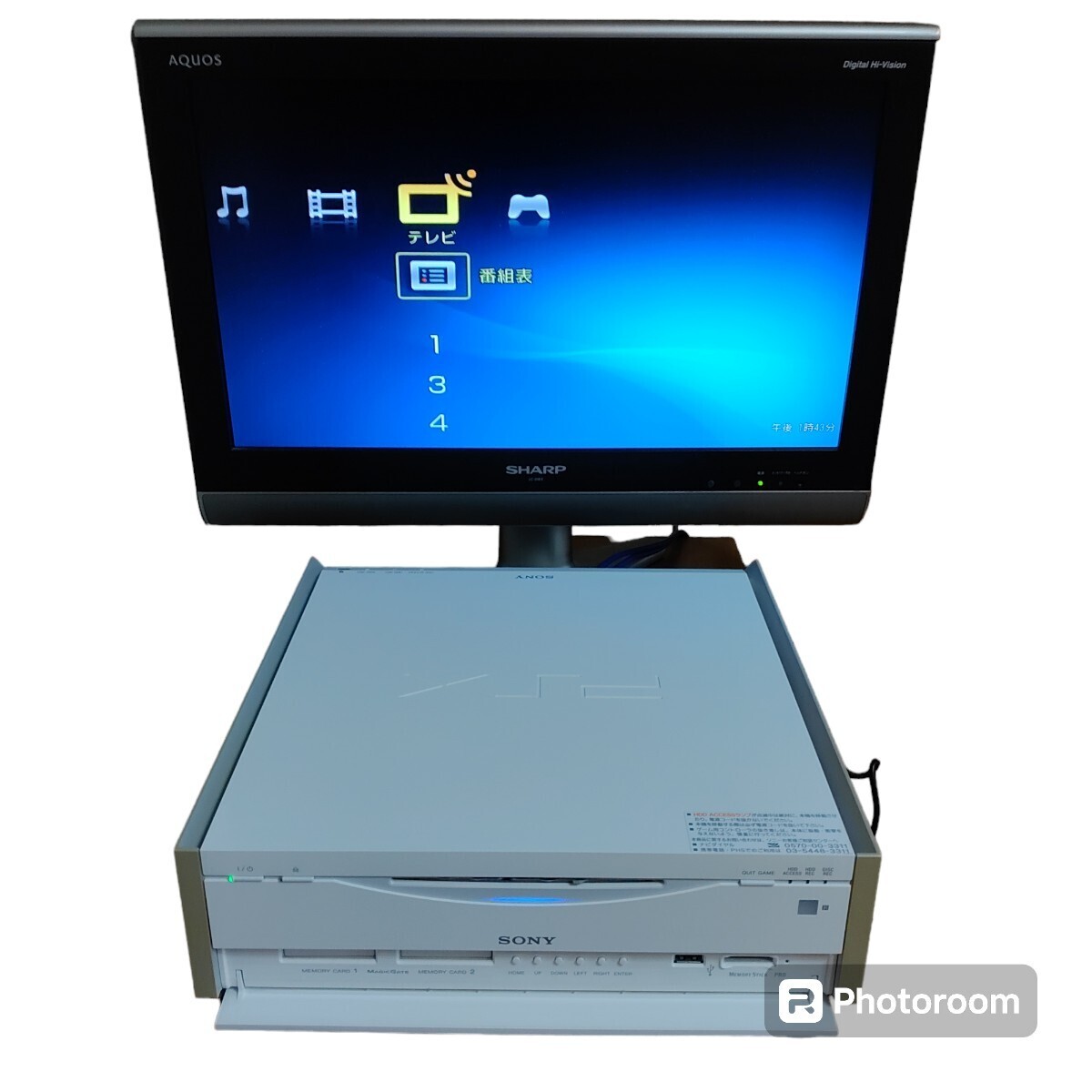 ソニー/SONY ハードディスク搭載DVDレコーダー PSX 160GB 04年製 ソニー/SONY ハードディスク搭載DVDレコーダー PSX 160GB 04年製