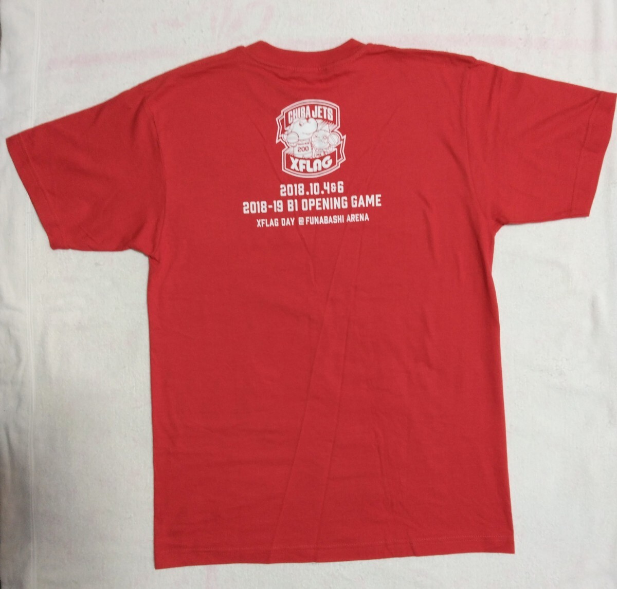 千葉ジェッツ モンストコラボ Tシャツ XFLAG Lサイズ CHIBA JETS 千葉ジェッツ モンストコラボ Tシャツ XFLAG Lサイズ CHIBA JETS