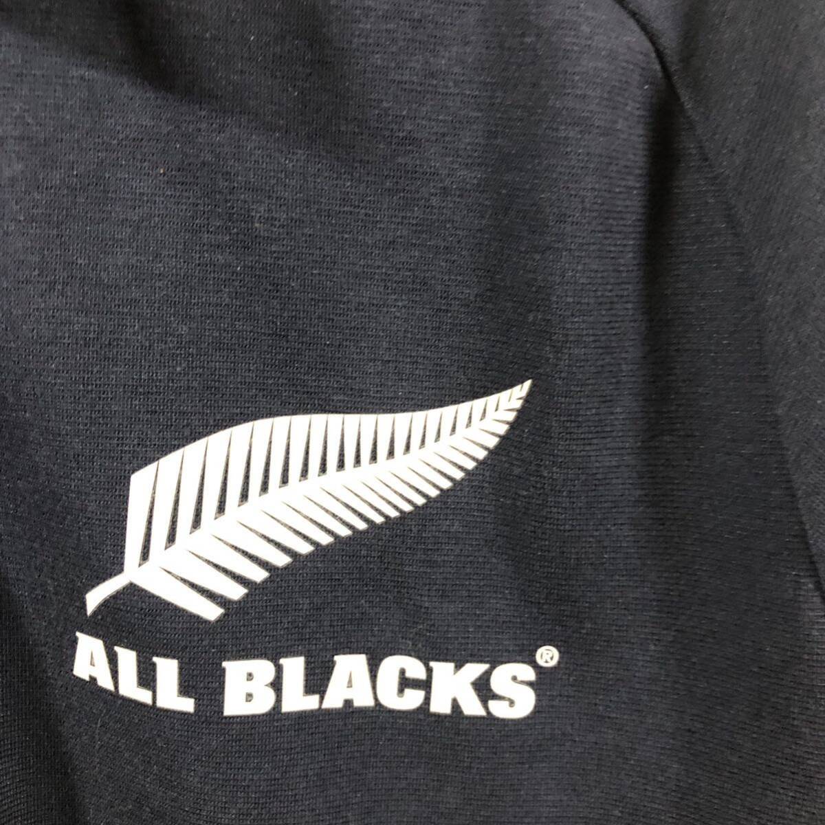 【adidas】アディダス ラグビー ALL BLACKS オールブラックス 半袖シャツ ネイビー M 送料込み！