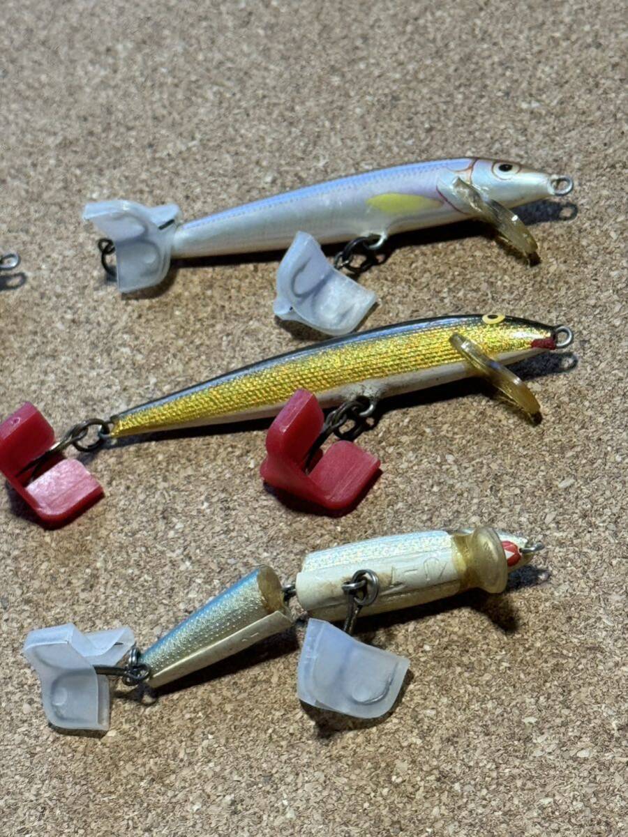 ■Rapala■ラパラ/ミノー 7cm・9cm・7cm ジョイント×合計7個セット・/OLD・オールド/USED_画像6