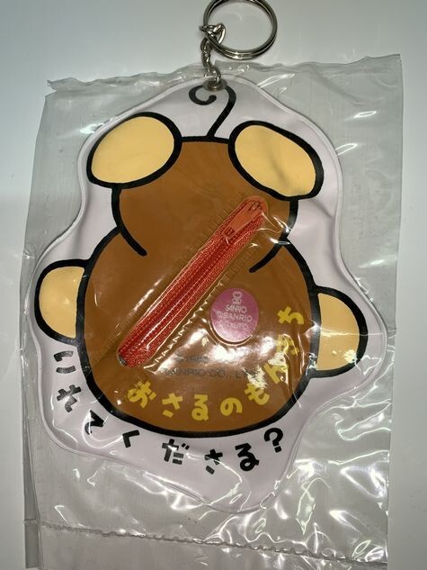  Sanrio fastener case 7 piece set (5 kind assortment ) [ Hello Kitty 2 kind,po chaco, Bad Badtz Maru, Osaru no Monkichi ]