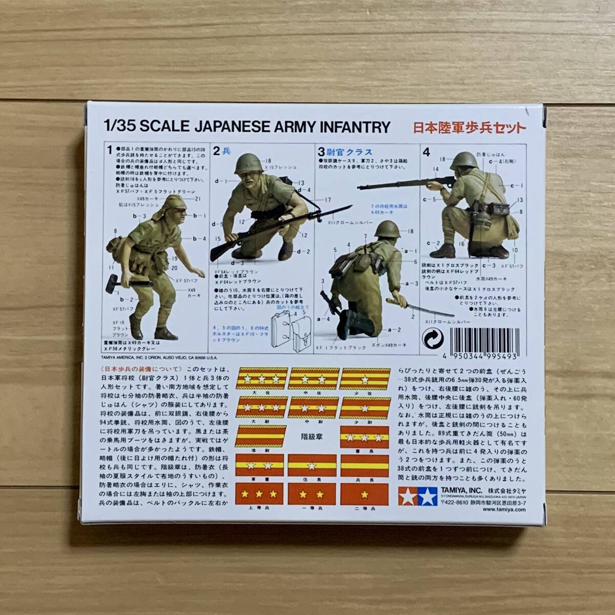 1/35 日本陸軍歩兵セット　タミヤ　MMシリーズ　ジャンク品_画像2