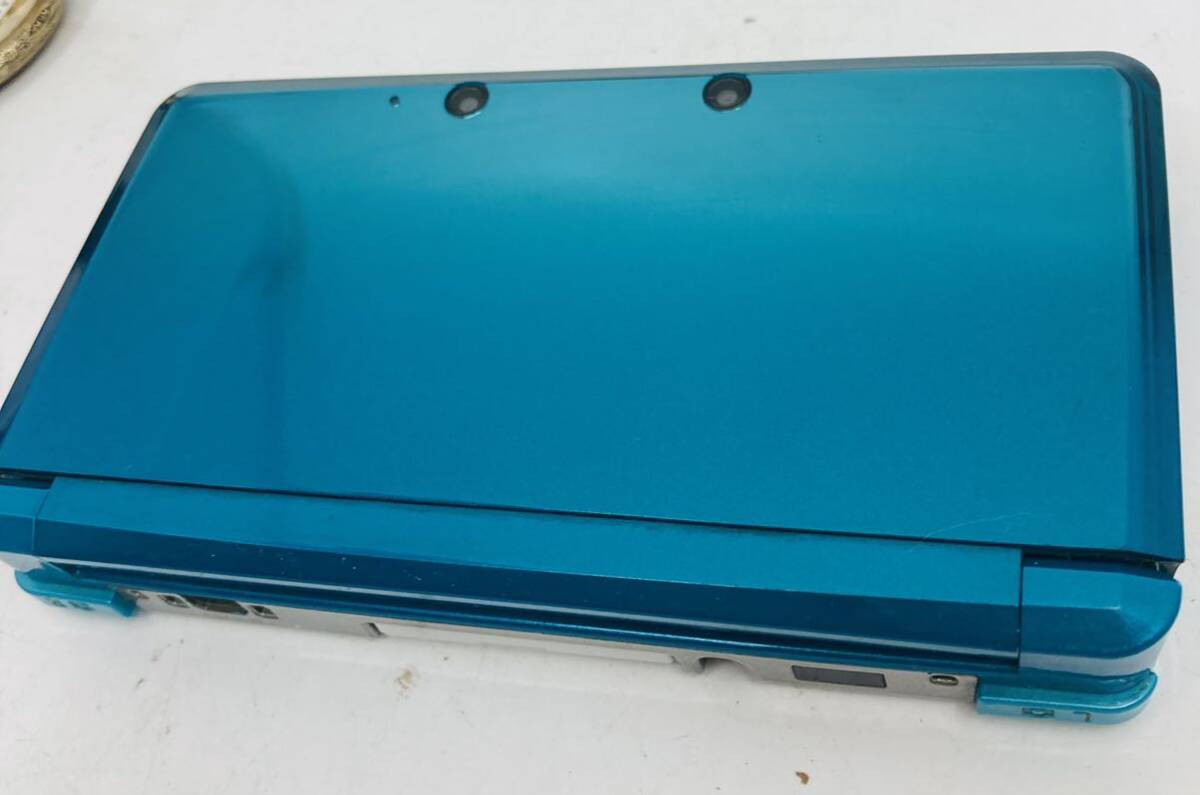  Nintendo 3DS aqua blue 3DS Nintendo nintendo Nintendo game hobby operation not yet verification No.5-014-4