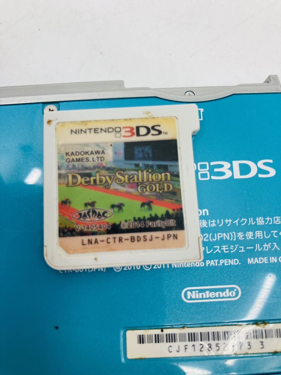  Nintendo 3DS aqua blue 3DS Nintendo nintendo Nintendo game hobby operation not yet verification No.5-014-4