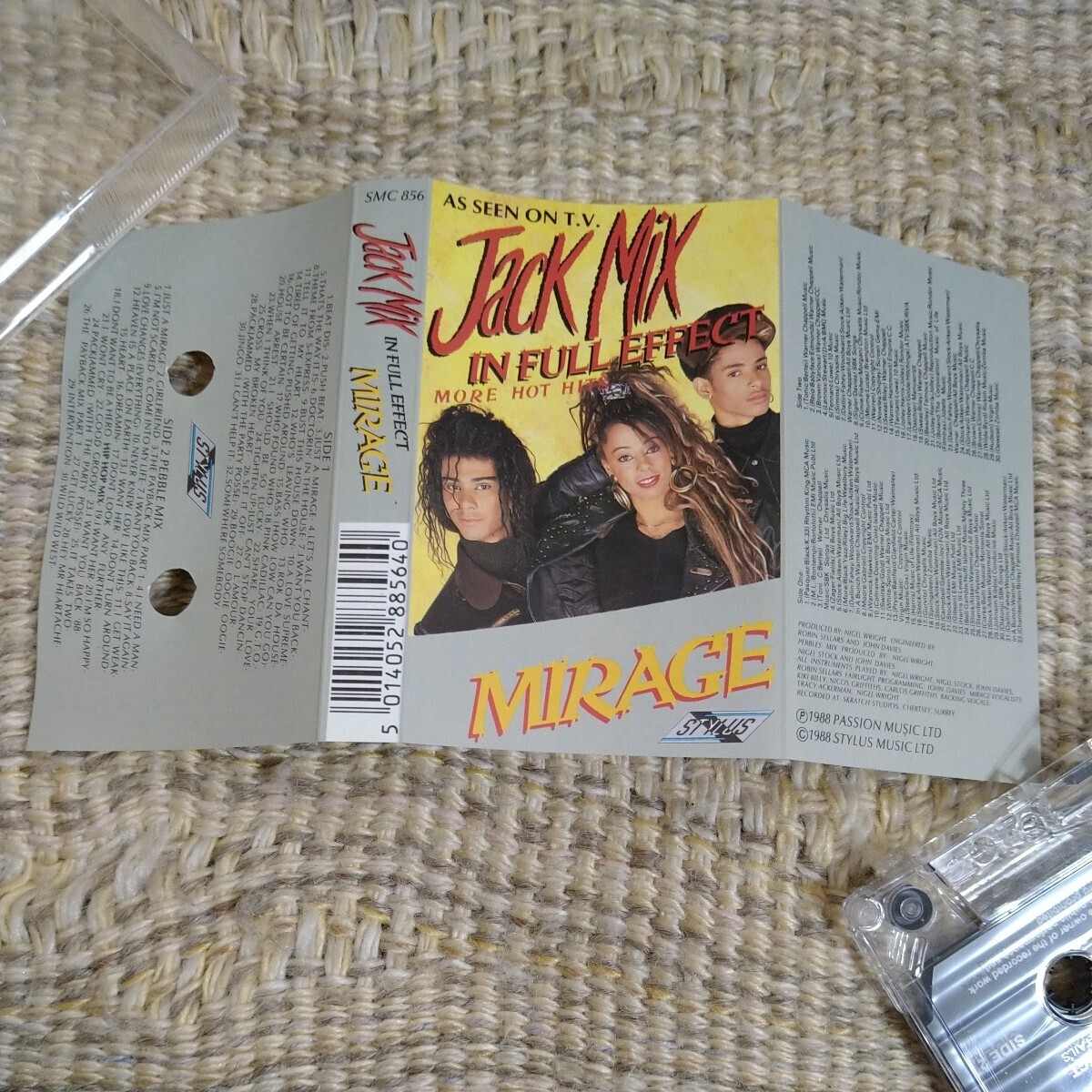 [ зарубежная запись ]* Mirage Mirage|Jack Mix In Full Effect**[ кассета большое количество распродажа средний...]