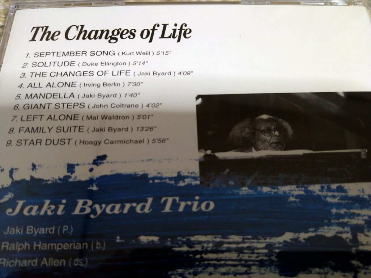 【貴重盤／全9曲収録】☆ジャッキー・バイアード・トリオJaki Byard Trio／ザ・チェンジズ・オヴ・ライフ〜時の流れ〜☆☆CD多数セール中…_画像5