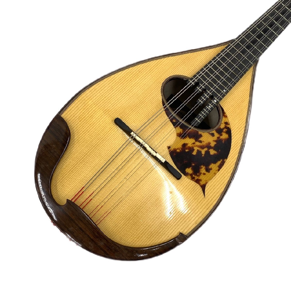 1円スタート Ochiai Mandolin 落合忠男 マンドリン S3 8弦 ハードケース付き 弦楽器 動作未確認_画像5