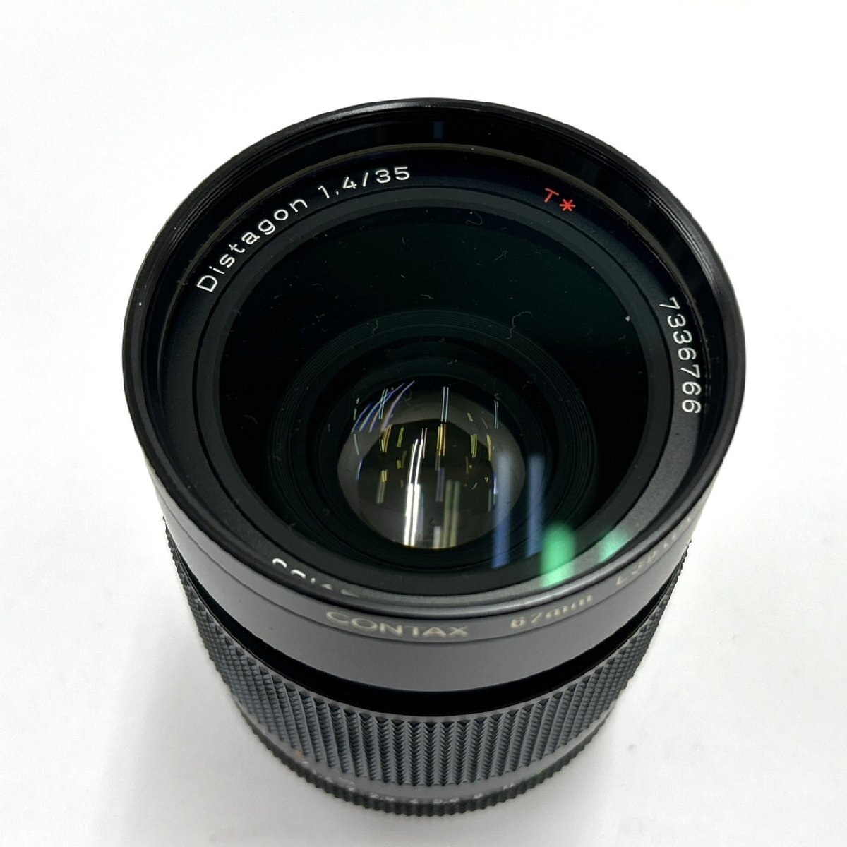 1円スタート CONTAX コンタックス カメラレンズ Distagon 1.4/35 Carl Zeiss 67mm ブラック 黒 家電 電化製品 動作未確認_画像3