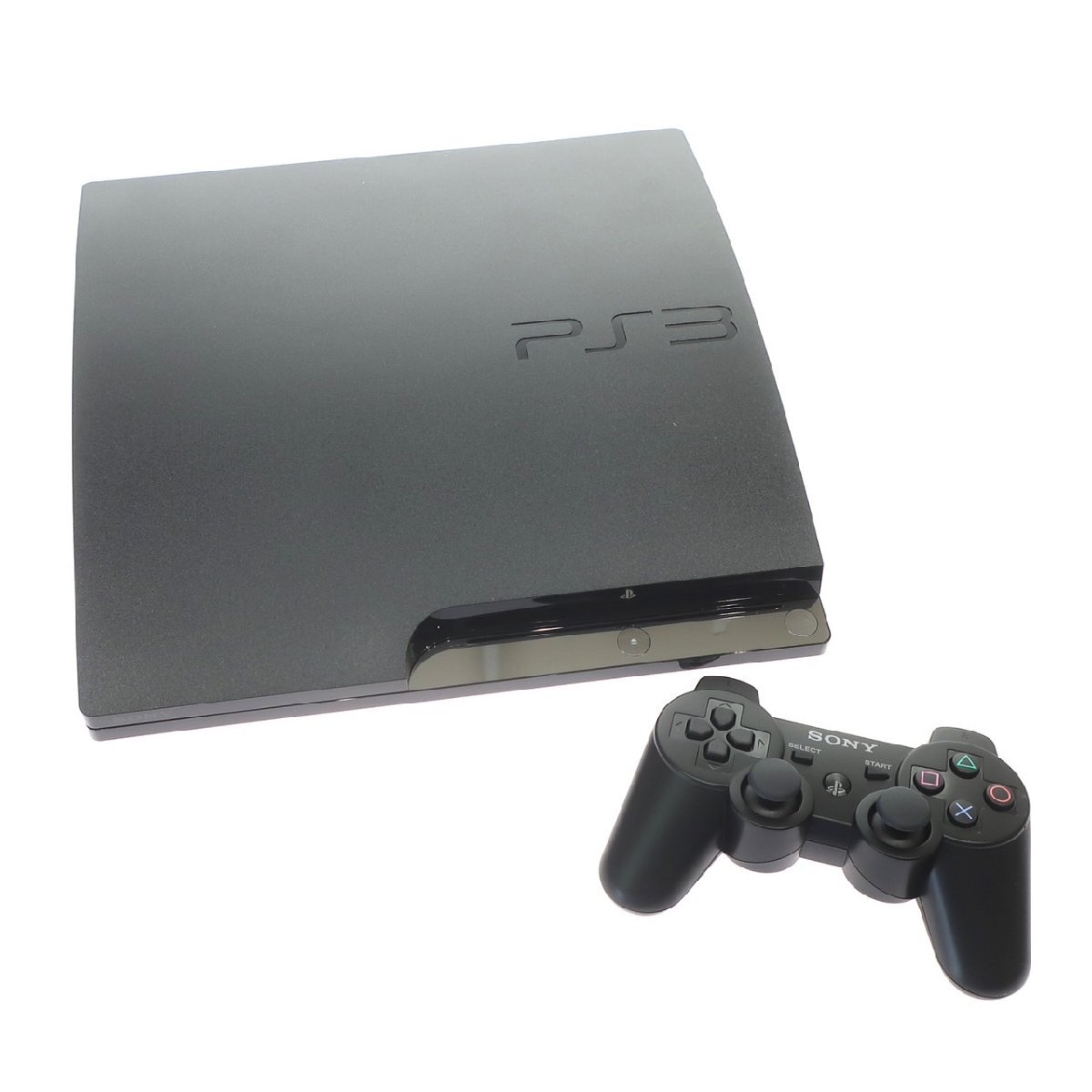 1円スタート SONY ソニー PlayStation3 CECH-2500A プレーステーション3 PS3 プレステ 本体 テレビゲーム ゲーム ブラック 動作未確認_画像1