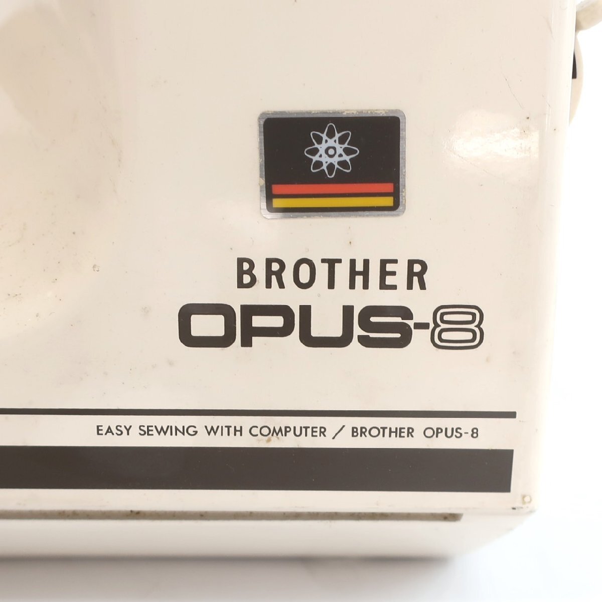 1円スタート brother ブラザー 電子ミシン OPUS-8 ZZ3-B821 ホワイト 家庭用 裁縫 手芸 手工芸 ハンドクラフト 家電 動作未確認_画像7