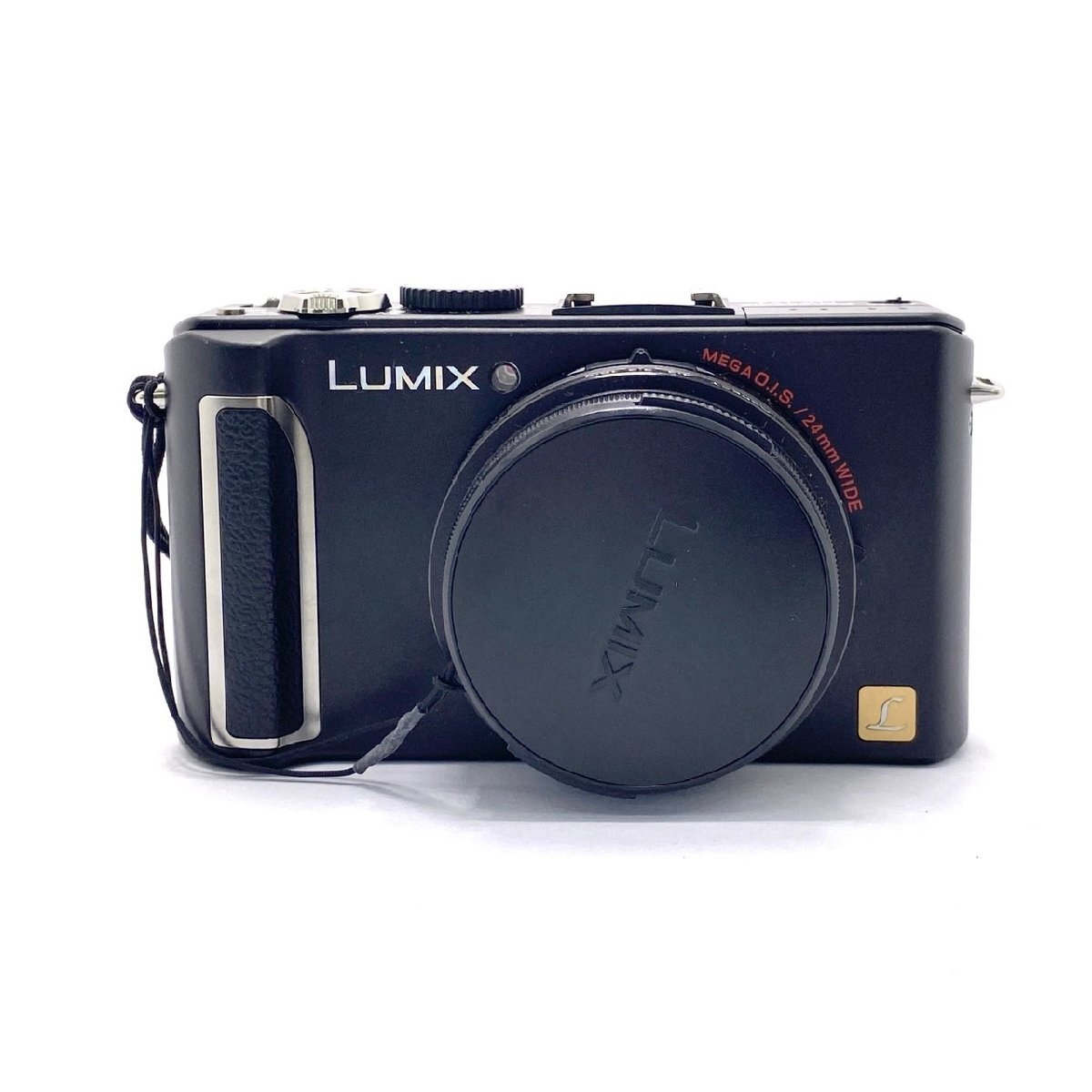 1円スタート Panasonic パナソニック LUMIX ルミックス DMC-LX3 コンパクトデジタルカメラ デジカメ ブラック 黒 箱付き 通電確認済み_画像1