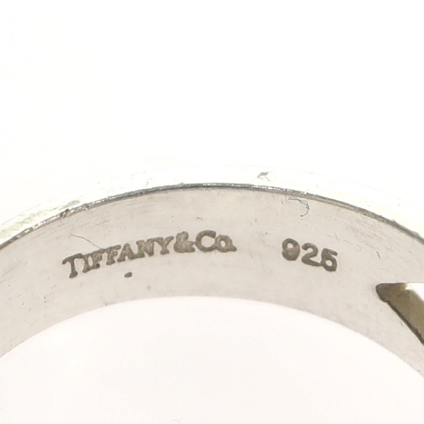 1円スタート TIFFANY&Co. ティファニー パロマピカソ トリプルラビングハート リング SV925 スターリングシルバー 指輪 レディース 13号の画像6