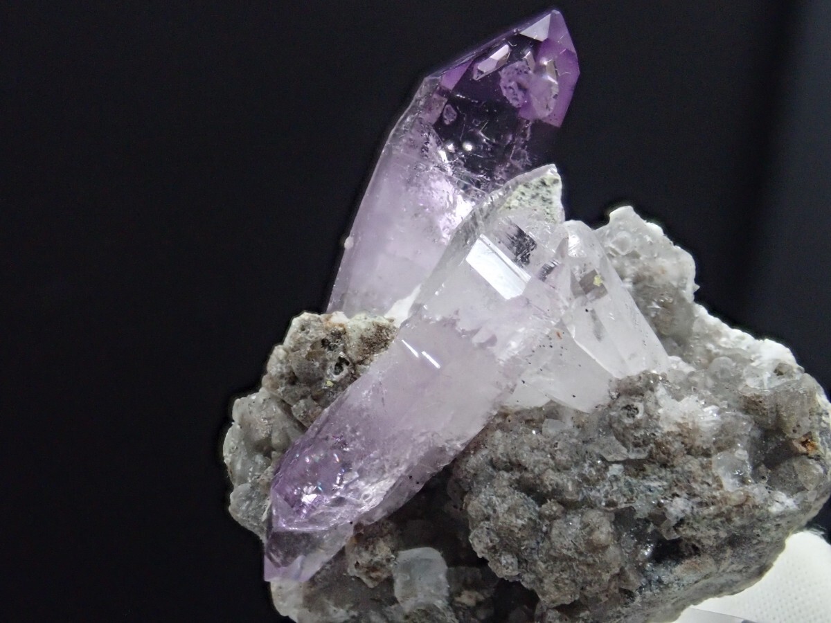 【造形美】ベラクルスアメジスト　紫水晶　原石　標本_画像1
