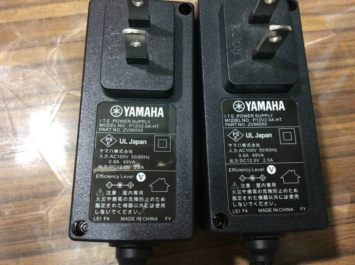 YAMAHA P12V2.0A ACアダプター8個セット _画像3