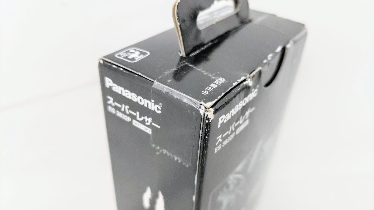 T1807 новый товар нераспечатанный товар Panasonic Panasonic super кожа ES 3832P электрический ...2 шт. комплект электрический бритва тип аккумулятора маленький размер легкий промывание в воде OK