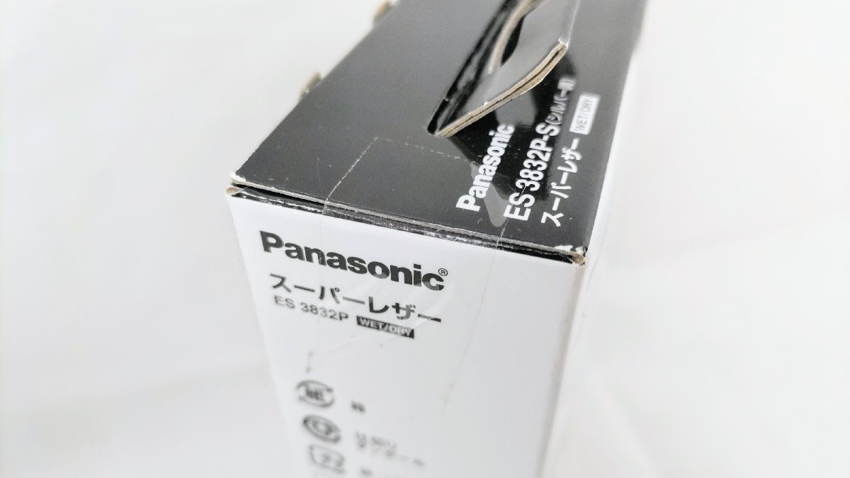 T1807 новый товар нераспечатанный товар Panasonic Panasonic super кожа ES 3832P электрический ...2 шт. комплект электрический бритва тип аккумулятора маленький размер легкий промывание в воде OK
