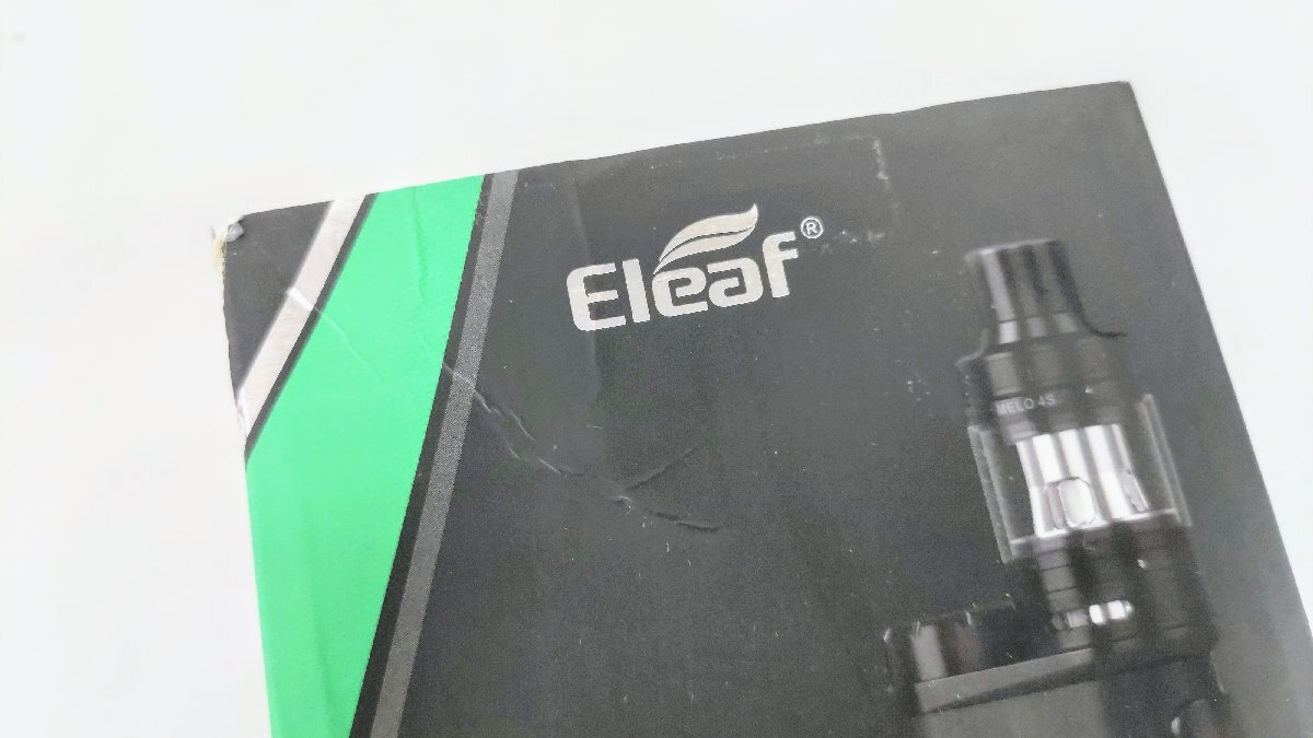 T1907 未使用品 Eleaf イーリーフ iStick Pico Plus アイスティック ピコ プラス 本体 ブラック VAPE ベイプ 電子タバコ_箱にダメージあり