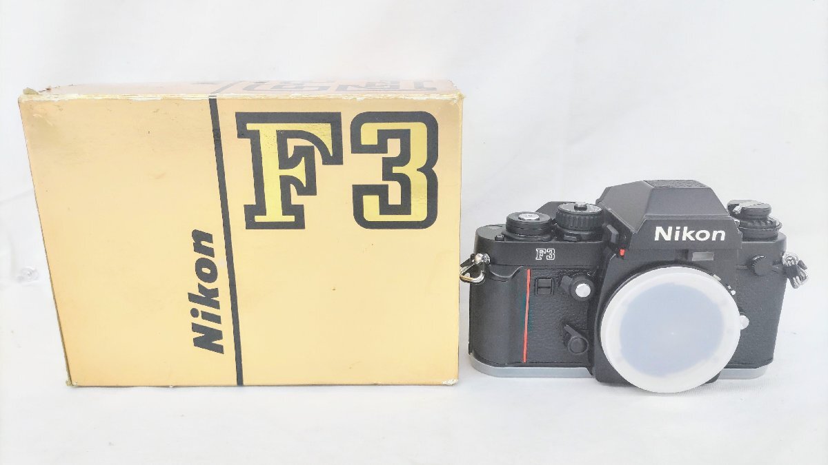 T1937 希少 レア 未使用品 Nikon ニコン F3 アイレベル 一眼レフ フィルムカメラ ボディ 元箱あり 1901805 シリアル一致品_画像1