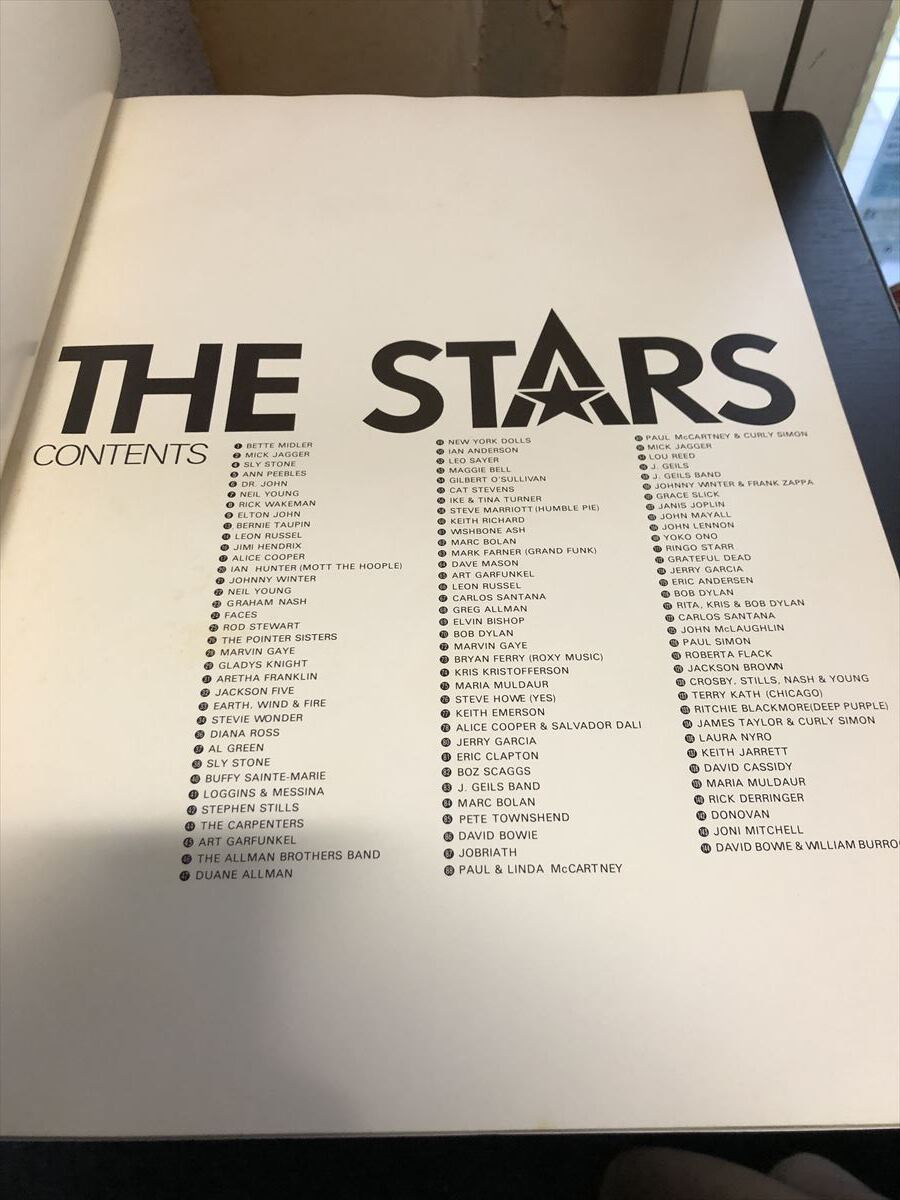 THE STARS/ザ スターズ 1974年12月1日 発行　海外スター 写真集 ジョンレノン ポールマッカートニー ミックジャガー ★W４１a2405_画像5