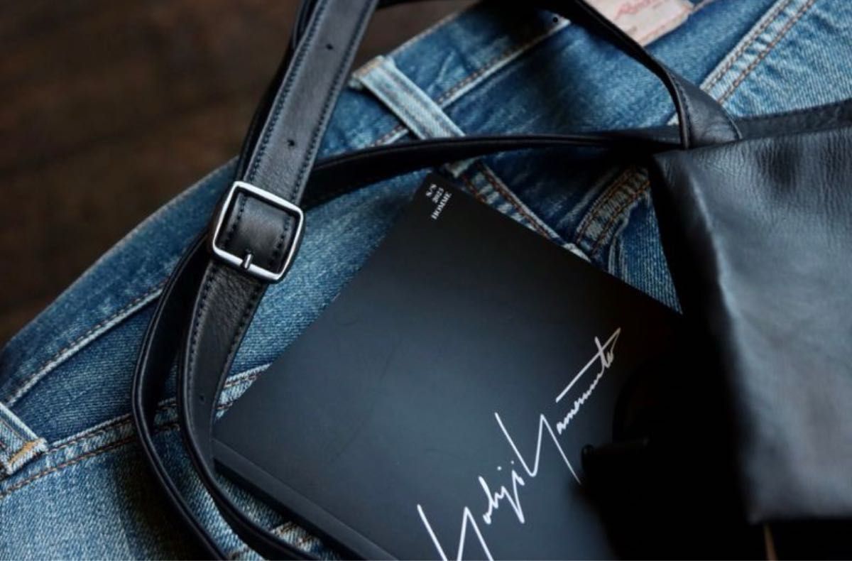ヨウジヤマモト Yohji Yamamoto GARMENT LEATHER BOTTLE SACOCHE ヨウジヤマモト Yohji Yamamoto GARMENT LEATHER BOTTLE SACOCHE