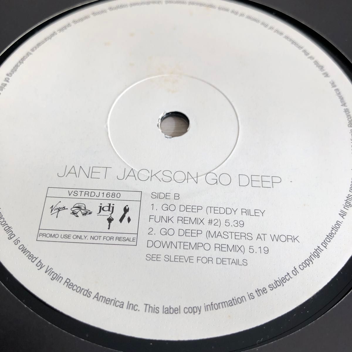 Janet  jackson プロモレコード