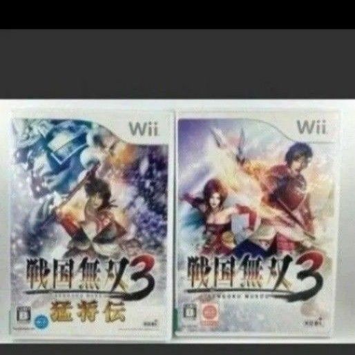 【お得】戦国無双3+戦国無双3猛将伝 Wii