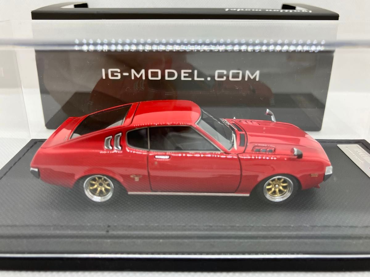 ★1/43★トヨタ セリカ 1600GT LB リフトバック★TA27★レッド★イグニッションモデル★IG0282★