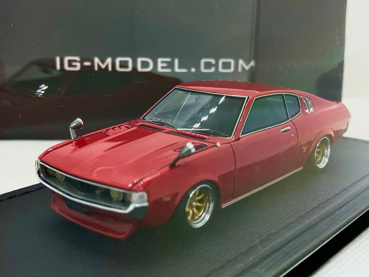 ★1/43★トヨタ セリカ 1600GT LB リフトバック★TA27★レッド★イグニッションモデル★IG0282★