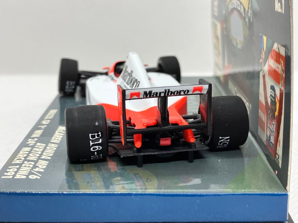 1/43 マクラーレン ホンダ MP4/6 A セナ 1991 ブラジルGP 母国初 1/43 マクラーレン ホンダ MP4/6 A セナ 1991 ブラジルGP 母国初