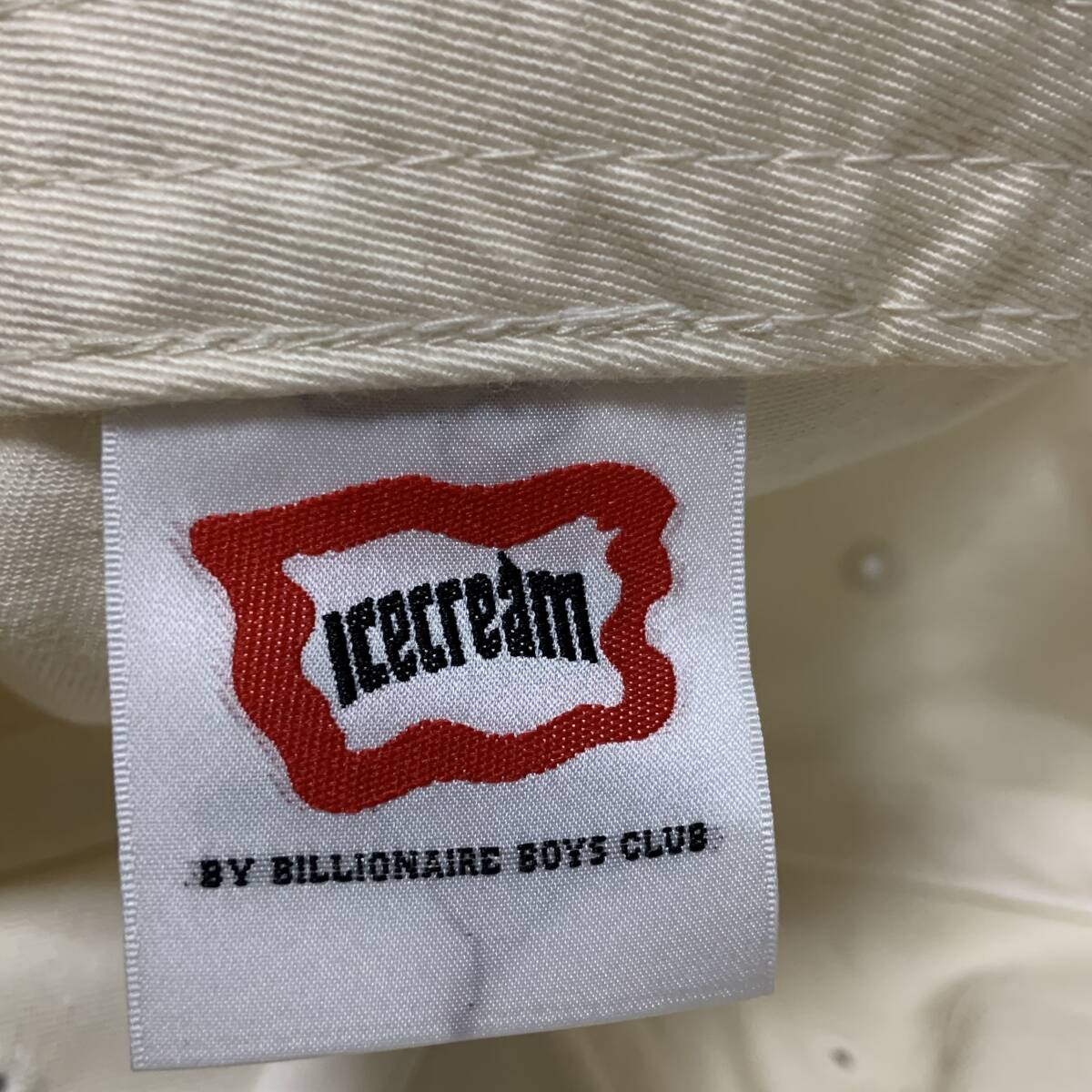 ICECREAM BY BILLIONAIRE BOYS CLUB! колпак! Logo * вышивка! передний и задний (до и после)! шляпа! 6 panel! Billionaire Boys Club! мороженое! ONE SIZE!