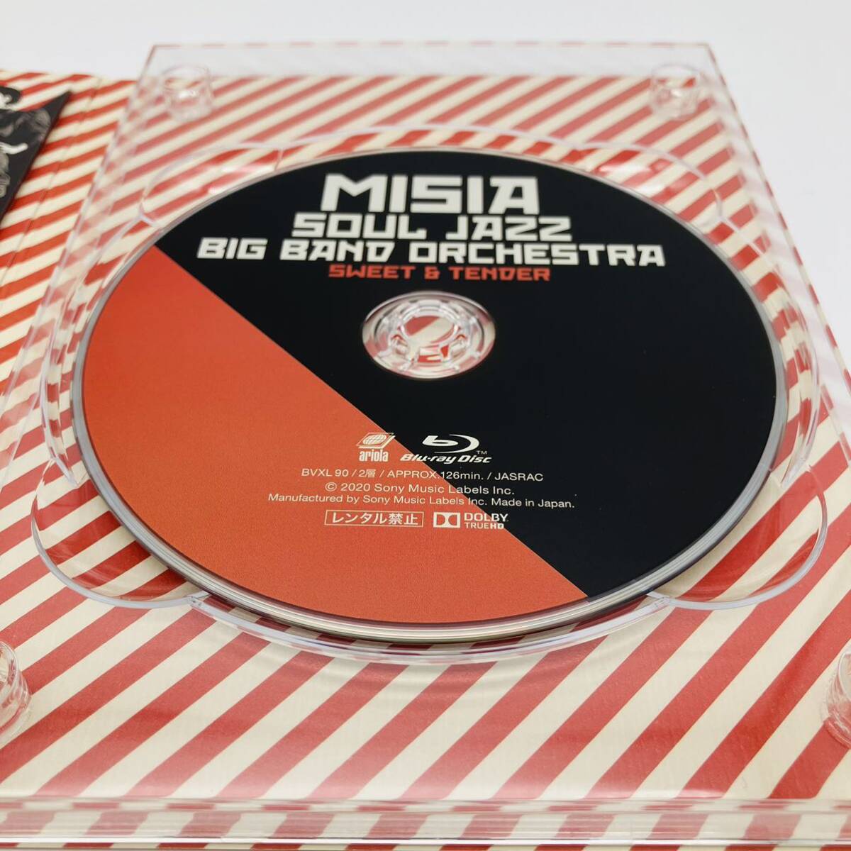 Blu-ray MISIA SOUL JAZZ BIG BAND ORCHESTRA SWEET＆TENDER 初回版 ブルーレイ 邦楽 ミュージック BVXL90_画像5