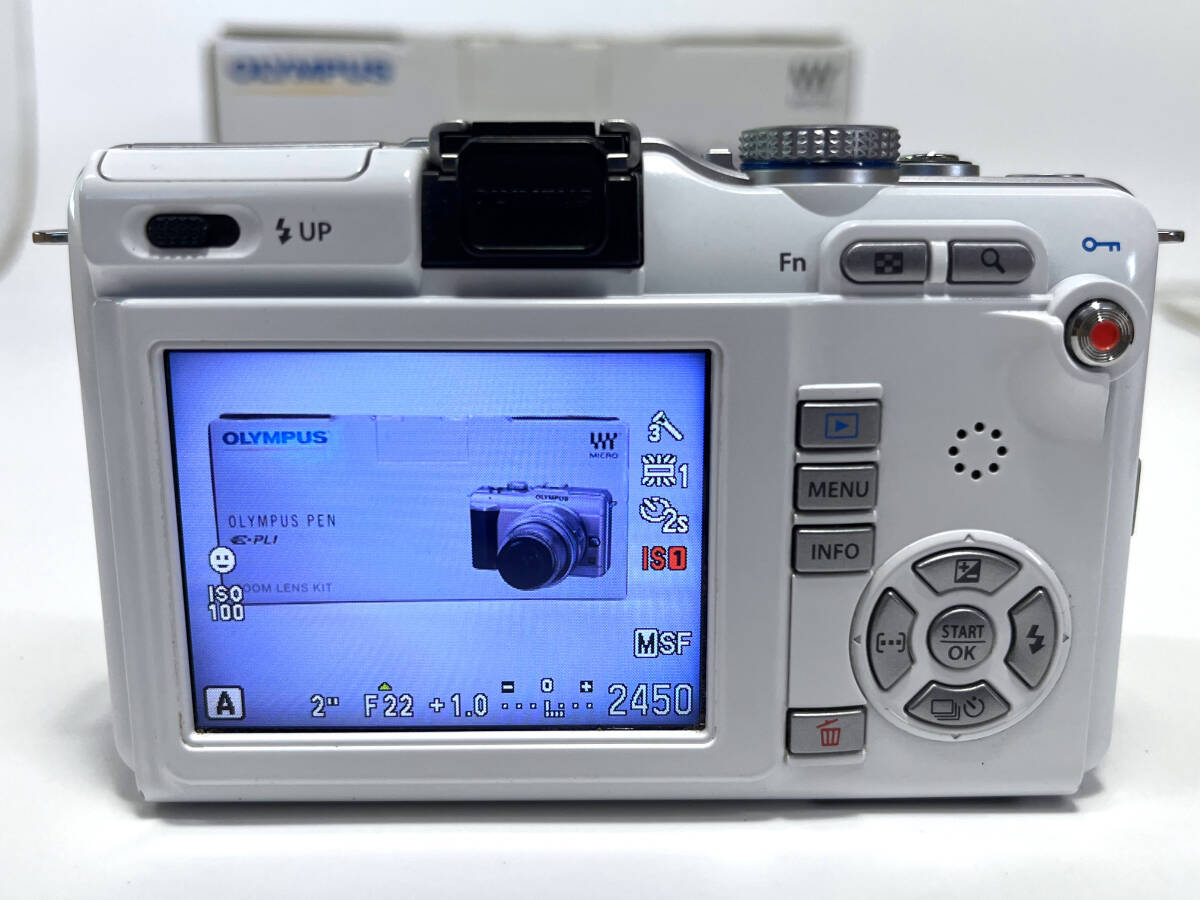 ジャンク OLYMPUS PEN E-PL1 電子ビューファインダー VF-2 セット オリンパス ペン_画像3