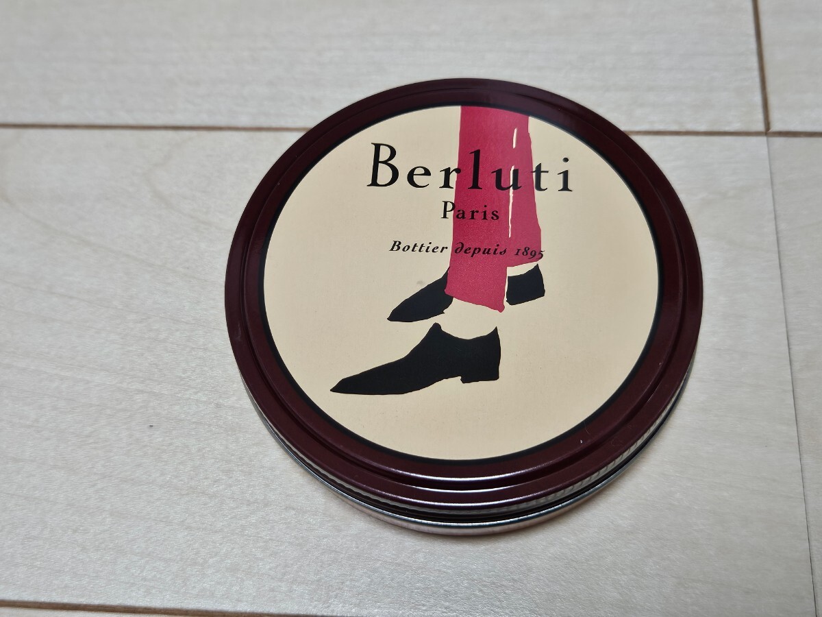 送料無料 未使用保管品 Berluti メンテナンスセット メンテナンスクリーム シューケア ベルルッティ 革製品用 靴の画像5