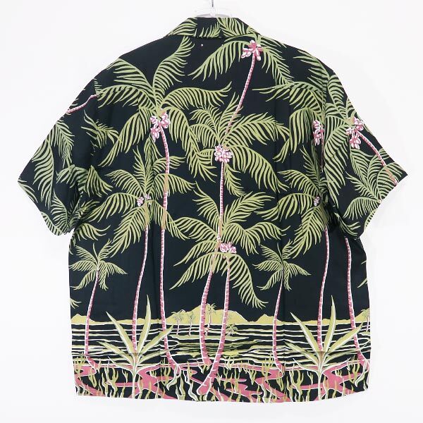 MINEDENIM マインデニム x WACKO MARIA ワコマリア PALM TREE HAWAIIAN SHIRT ショートスリーブ ハワイアン シャツ パームツリー Mayz_画像2