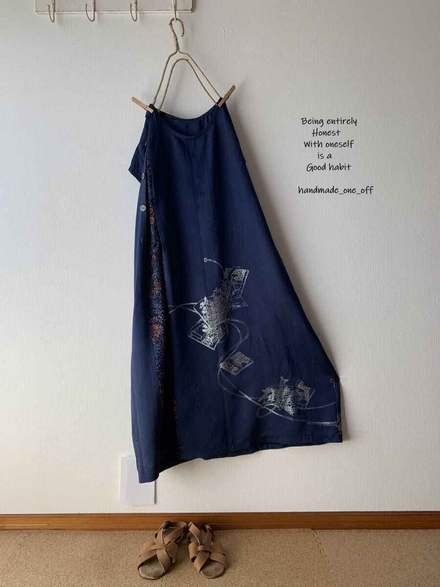 A линия tuck платье * French рукав * кимоно переделка ручная работа 
