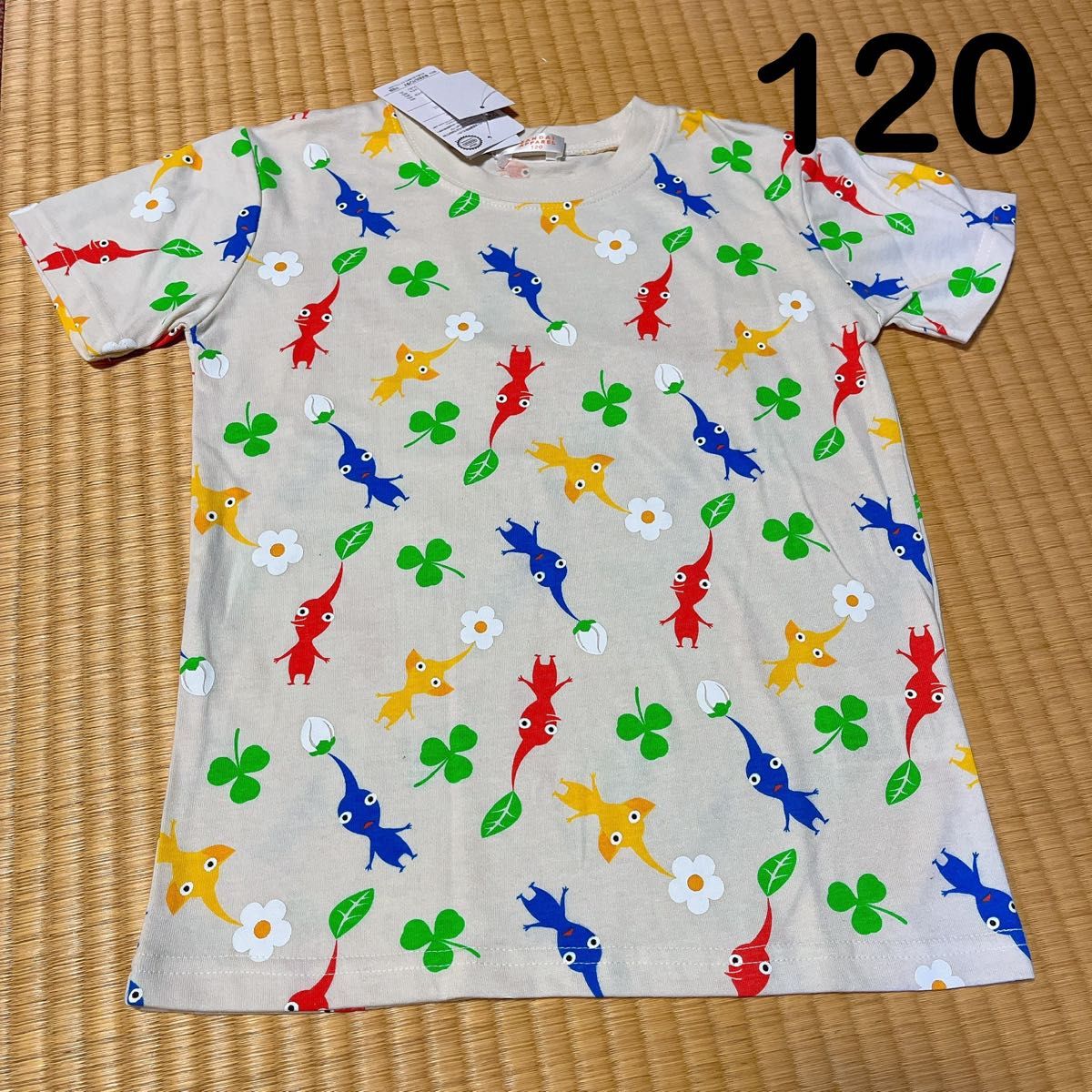 ピクミン キッズ Tシャツ 半袖 半袖Tシャツ こども服 カットソー 120