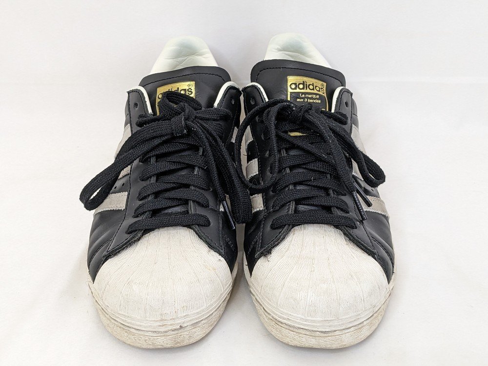 adidas アディダス SUPERSTAR 82 FI CORE IE4195 スーパースター スニーカー サイズ：27cm カラー：ブラック/ホワイト_画像2