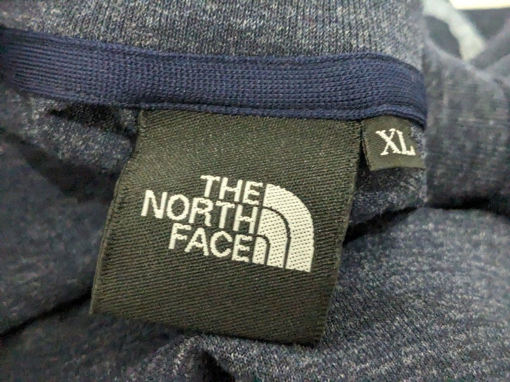THE NORTH FACE ノースフェイス J-Tree Weekend Tee 刺繍Tシャツ NT11937 サイズ：XL カラー：杢ネイビー_画像4