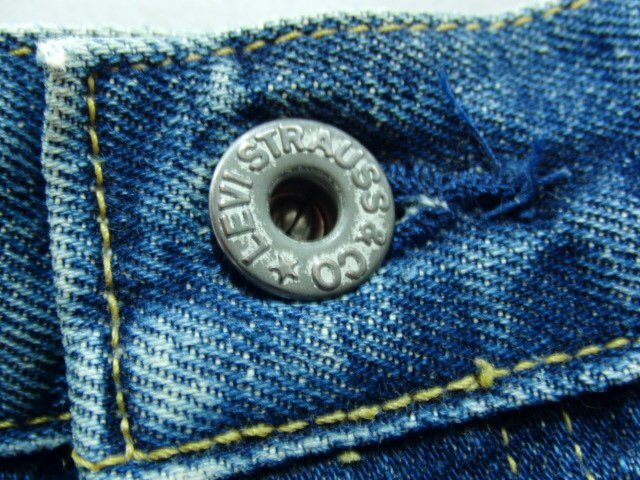 Levi's リーバイス 702-XX 90's 復刻版 デニムパンツ 赤耳 BIG E 日本製 サイズW34 L38 ジーンズ 裾ダメージ有_画像6