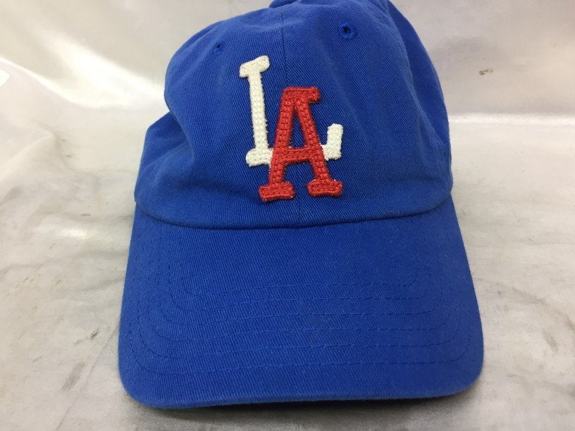 AMERICAN NEEDLE アメリカンニードル Los Angeles Angels ロサンゼルス・エンゼルス 刺繍 6パネルキャップ カラー：ブルー系_画像2