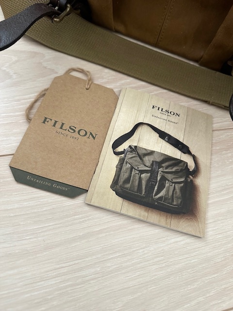 ☆☆ 廃盤超レア FILSON MAGNUM PHOTO オイルドコットンカメラバッグ ☆☆の画像5