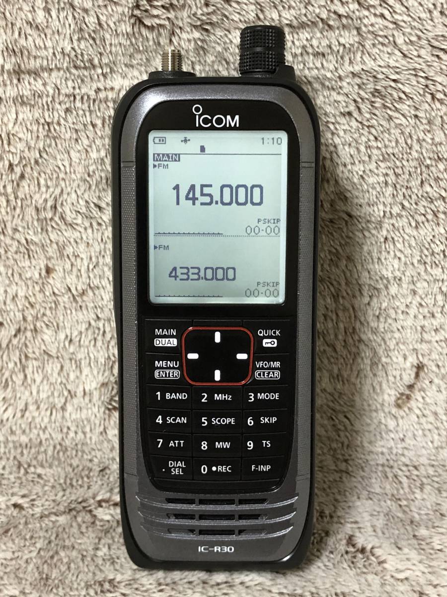 Icom r30 Icom r30 how much bread is there