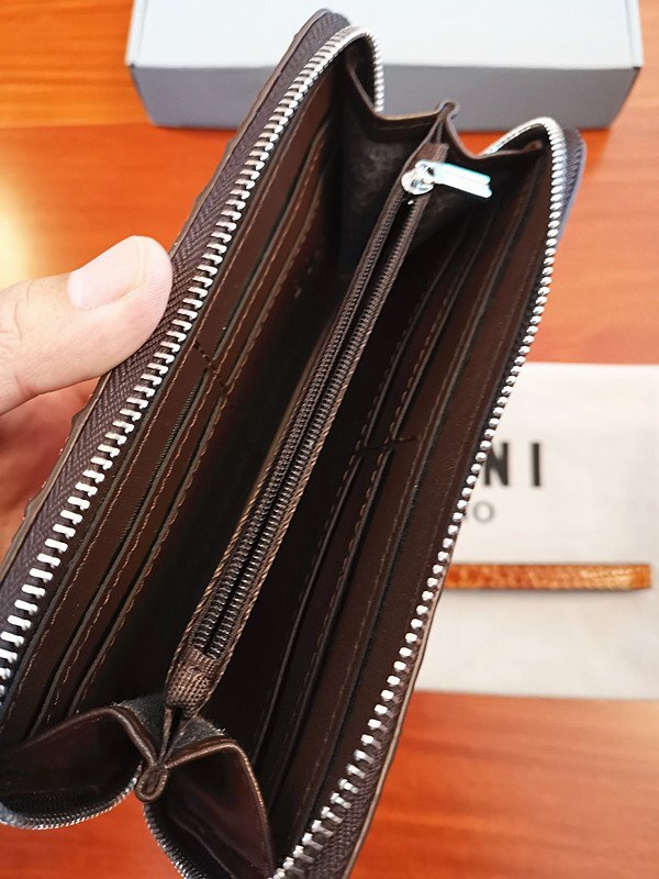  excellent article * Italy made * regular price 15 ten thousand * Italy * milano departure *BOLINI/bolini* highest grade cow leather * crocodile * round fastener long wallet * yellow 