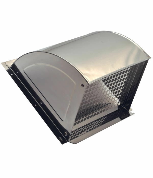 KGY exhaust fan hood made of stainless steel outdoors hood bird .. attaching opening 300mm feather diameter 250mm exhaust fan cover weather cover hood cover 
