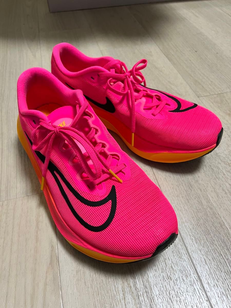 超美品　NIKE  ズームフライ5  ピンク×オレンジ　28.5cm