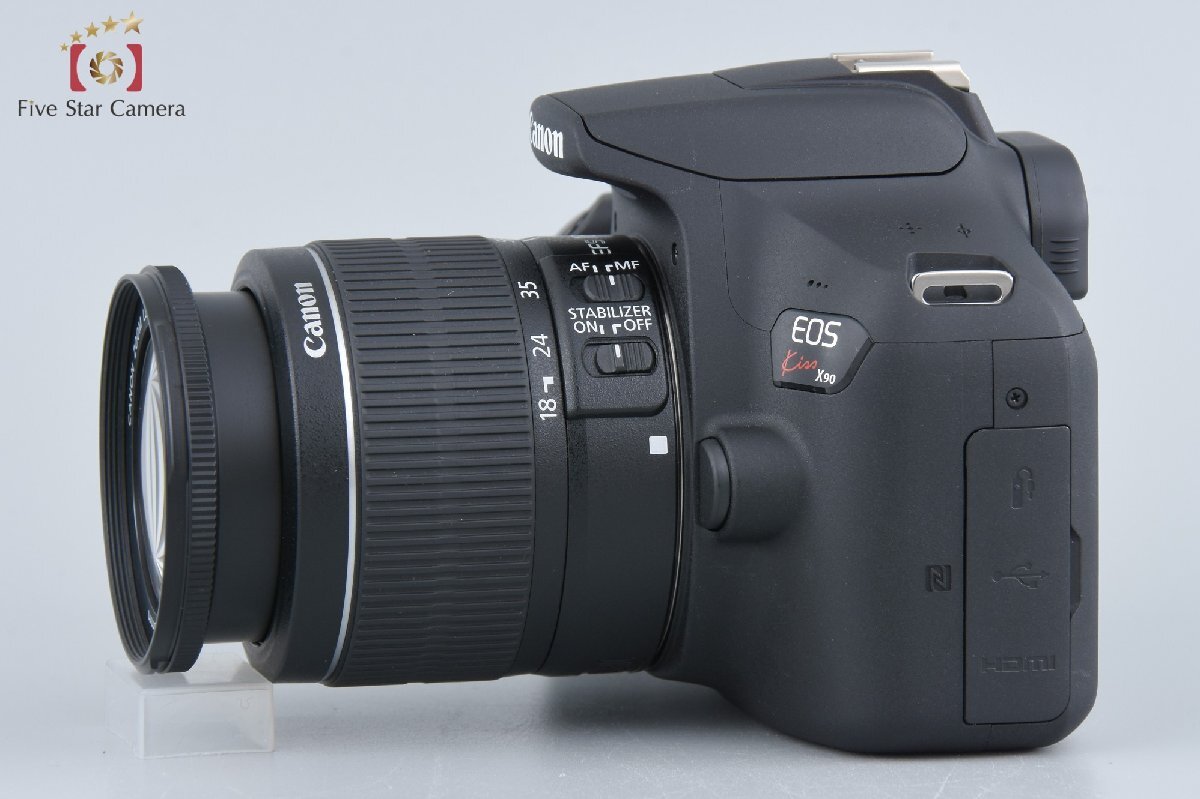 【中古】Canon キヤノン EOS Kiss X90 EF-S 18-55 IS II レンズキットの画像6