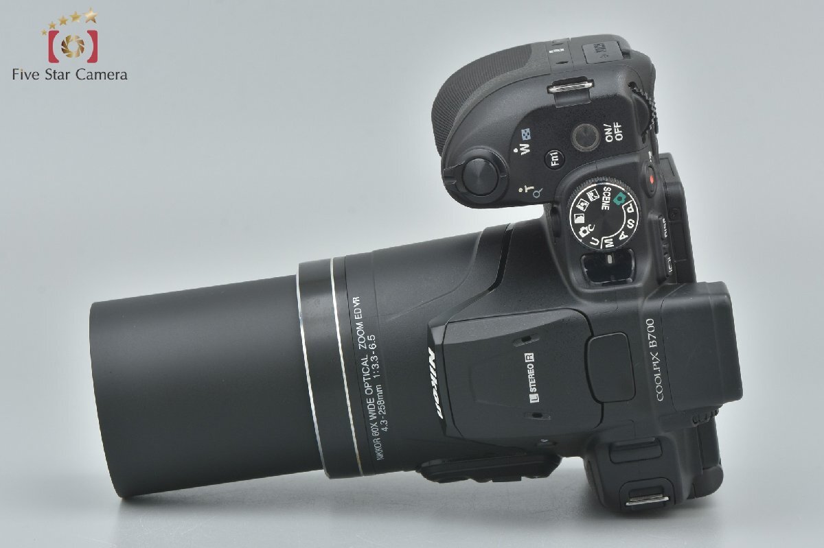 １円出品 Nikon ニコン COOLPIX B700 ブラック コンパクトデジタルカメラ【オークション開催中】_画像8