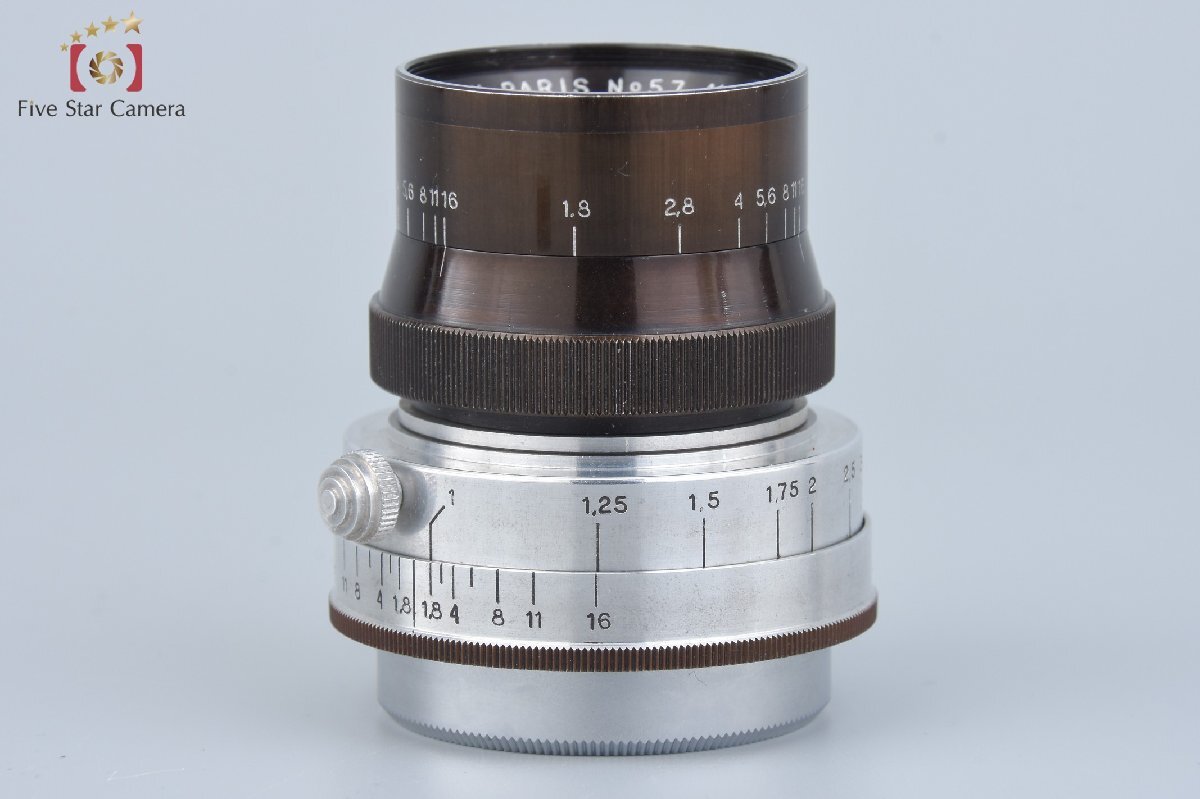 【オークション開催中】P.ANGENIEUX アンジェニュー PARIS 50mm f/1.8 TYPE S1 L39ライカスクリューマウント 希少品_画像7