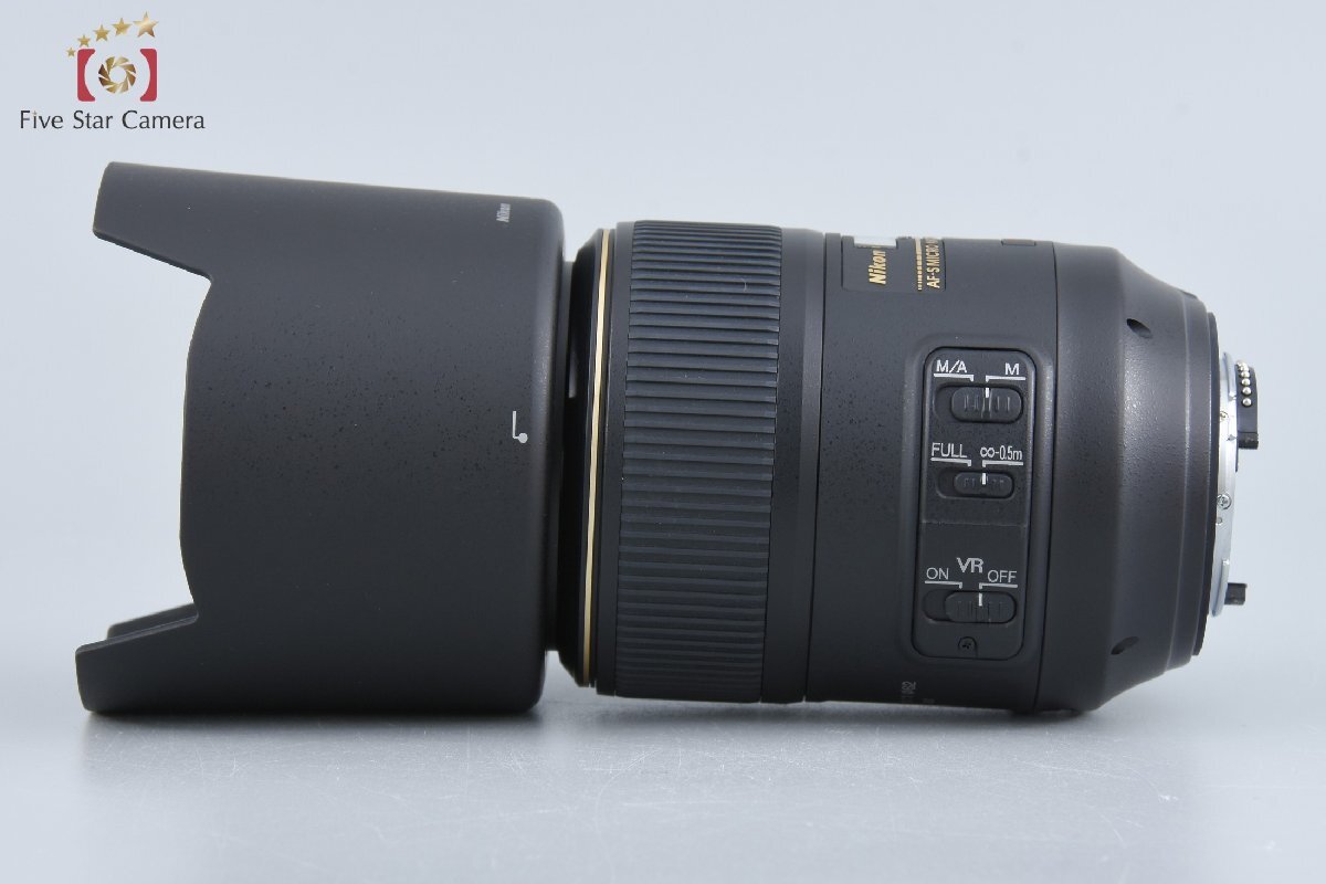 【中古】Nikon ニコン AF-S MICRO NIKKOR 105mm f/2.8 G ED VR 元箱付き_画像10